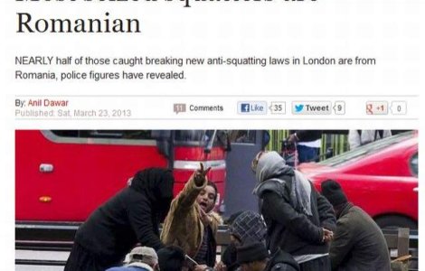 Daily Express: Un nou articol defaimator la adresa romanilor