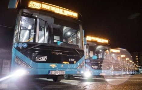Autobuzele din București vor circula și pe liniile de tramvai