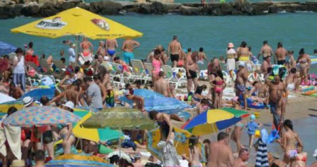 Aglomerație pe litoralul românesc în luna septembrie