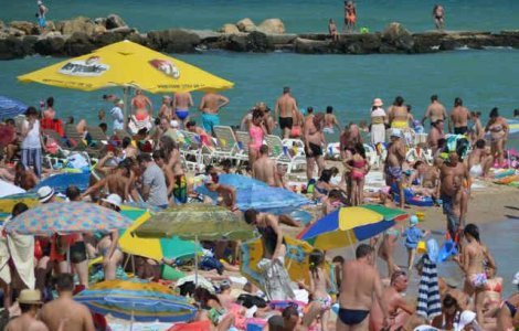 Aglomerație pe litoralul românesc în luna septembrie
