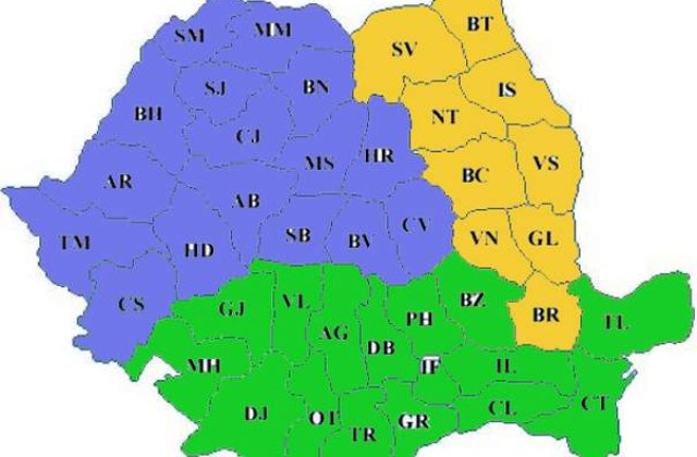 REGIONALIZARE: PPMT vrea sa revenim la cele trei regiuni istorice