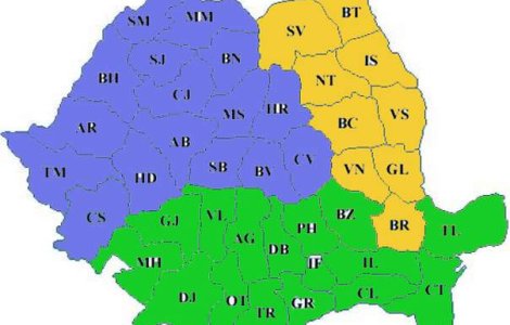Moldova, Transilvania si Tara Romaneasca ar putea reveni