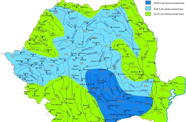 Romania scapa de inundatii in 2009