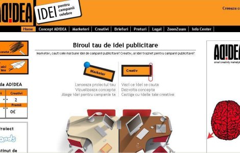S-a lansat AD!DEA, prima platforma romaneasca de idei creative pentru campanii publicitare