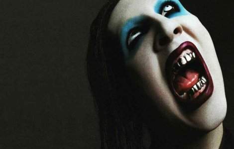 Marilyn Manson, noua imagine a brandului Saint Laurent Paris