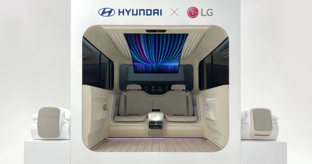 Interiorul mașinilor electrice în viziunea Hyundai