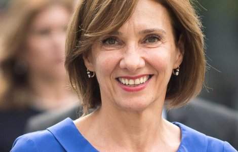 Carmen Iohannis a venit singură la vot, în Sibiu