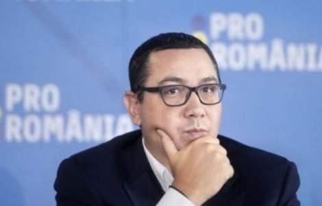 Ponta: Am comis o eroare prin candidatura într-o alianță necunoscută votanților