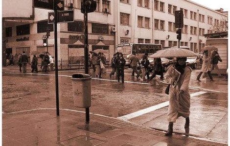 Martea, cea mai ploioasa zi din saptamana