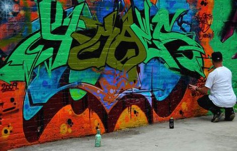 Edilii Capitalei ii trimit pe desenatorii de graffiti in parcuri