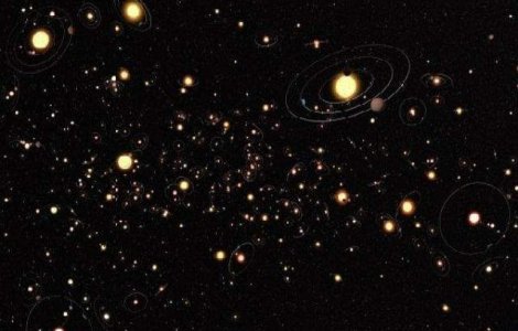 O super-Jupiter, inghitita de o gaura neagra, descoperita de savantii