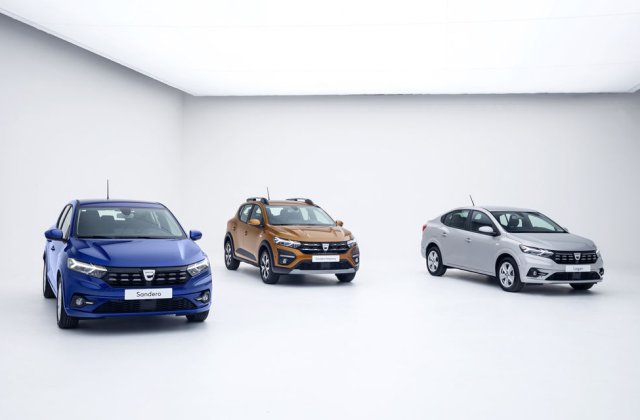 Noile Dacia Logan, Sandero și Sandero Stepway: design modern, interior îmbunătățit, cutie automată CVT și fără motorizări diesel