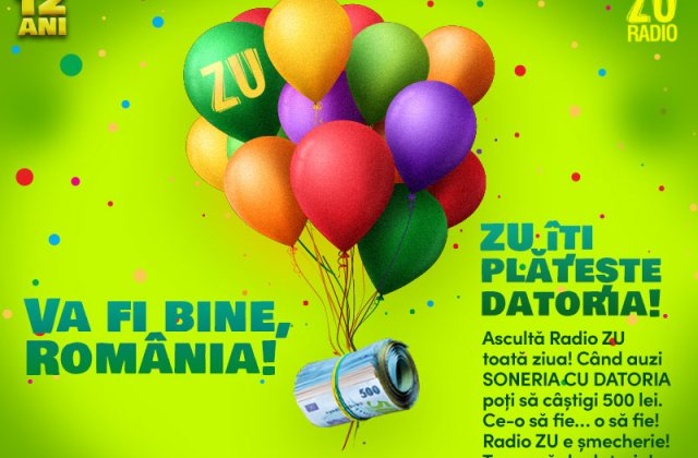 „Va fi bine, România!” - Radio ZU aniversează 12 ani de la prima emisie