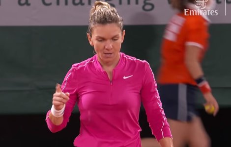 Simona Halep, eliminată de la Roland Garros de poloneza Iga Swiatek