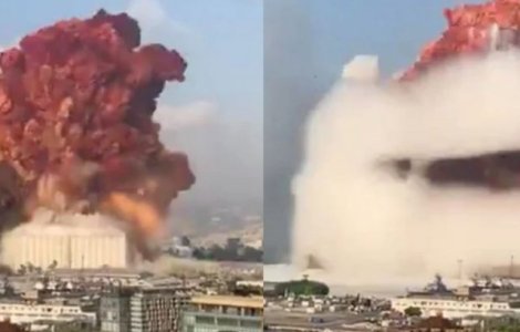 Studiu: Explozia din Beirut, una dintre cele mai puternice explozii non-nucleare din istorie