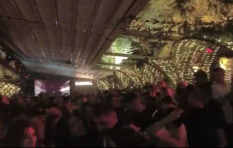 VIDEO Petrecere cu zeci de persoane în clubul Nuba din București