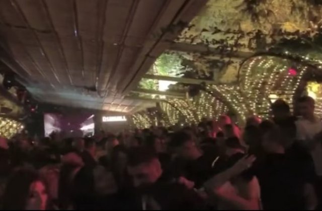 VIDEO Petrecere cu zeci de persoane în clubul Nuba din București, fără respectarea normelor sanitare