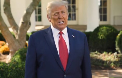 VIDEO Trump consideră infectarea sa cu Covid-19 o „binecuvântare de la Dumnezeu”