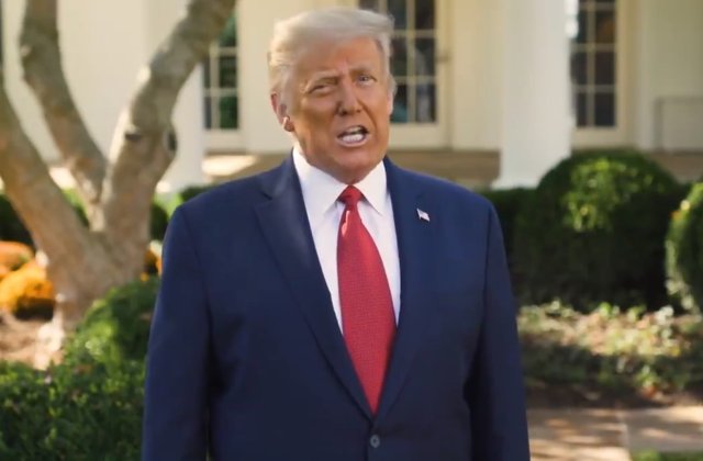 VIDEO Trump consideră infectarea sa cu Covid-19 o „binecuvântare de la Dumnezeu”