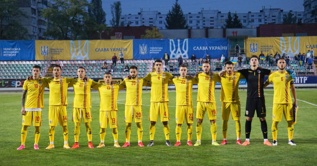 România a pierdut meciul cu Ucraina cu scorul de 1-0