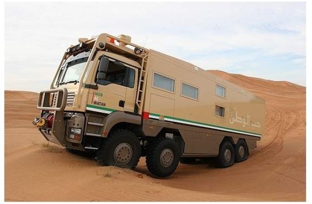 Lux pe opt roti, intr-un camion