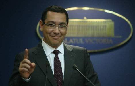 Victor Ponta vine cu vesti bune privind economia Romaniei