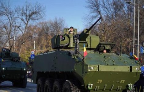 Primele blindate Piranha V intră în dotarea Armatei Române