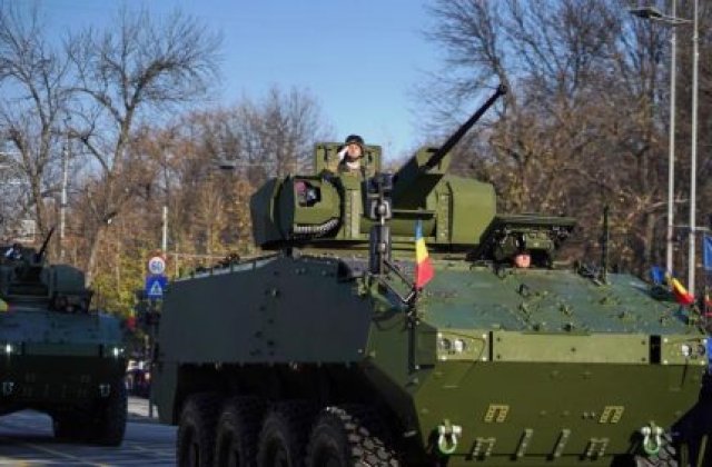 Primele blindate Piranha V intră în dotarea Armatei Române