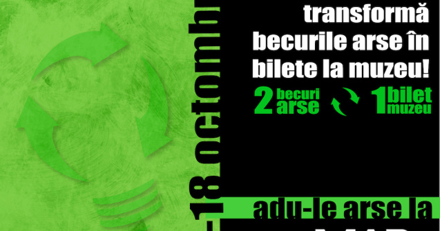 Plătești intrarea la muzeu cu două becuri arse