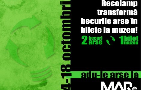 Plătești intrarea la muzeu cu două becuri arse