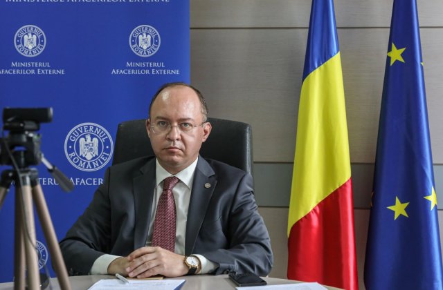 Bogdan Aurescu se întâlnește cu secretarul de stat Mike Pompeo, în contextul celebrării a 140 de relații diplomatice România-SUA