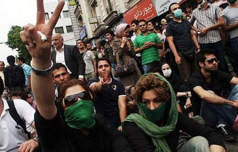 Manifestatii la Teheran