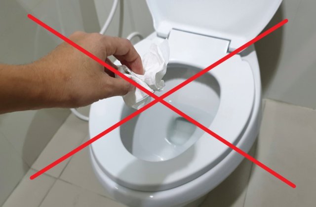 6 lucruri pe care NU trebuie să le arunci niciodată în toaletă