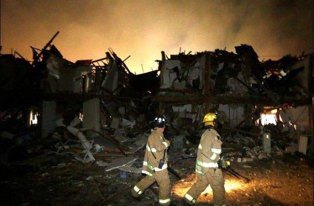 Intre cinci si 15 morti si 160 de raniti in explozia din SUA