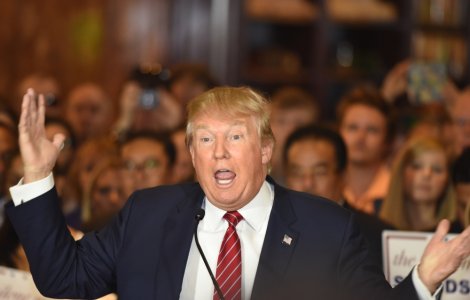 Site-ul de campanie a lui Donald Trump a fost atacat