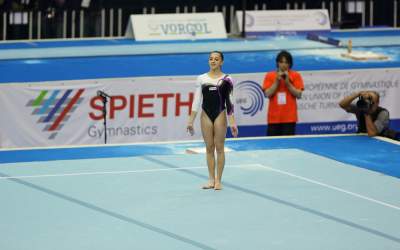 Gimnasta Larisa Iordache a...