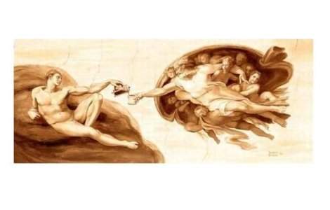 Picturi extraordinare din cafea