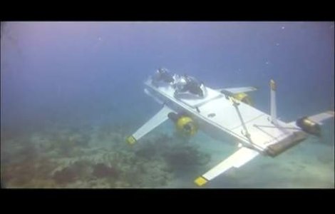  Video  Noua jucarie a miliardarilor: Super-avionul subacvatic