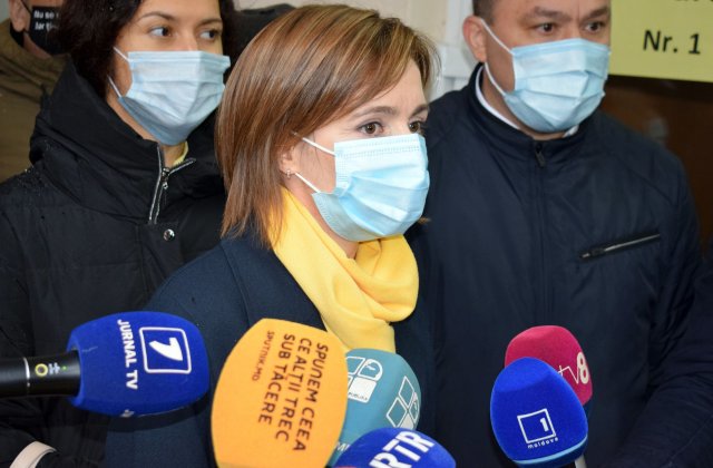 Alegeri prezidențiale &icirc;n Republica Moldova: Maia Sandu a c&acirc;știgat primul tur