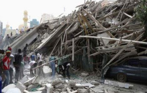 Cladire prabusita in Bangladesh: Cel putin 82 de morti