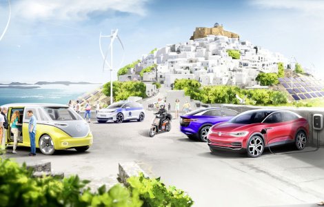 Volkswagen va transforma o insulă într-o zonă verde cu mașini electrice
