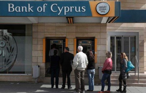 Bank of Cyprus ramane inchisa si joi