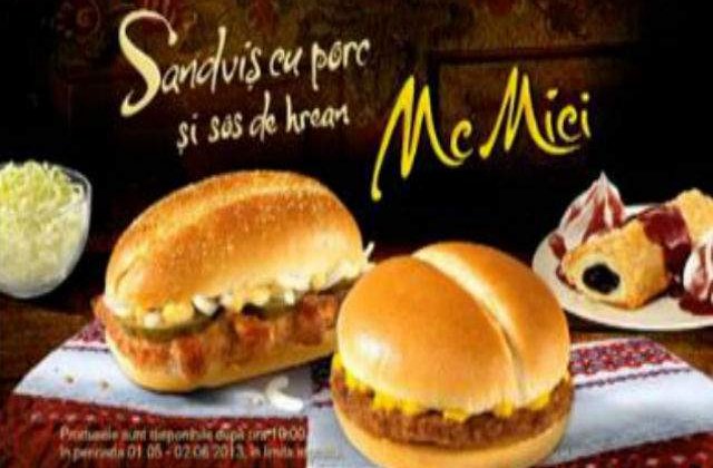 Surpriza McDonald`s pentru romani, de 1 Mai: Se lanseaza McMicii!