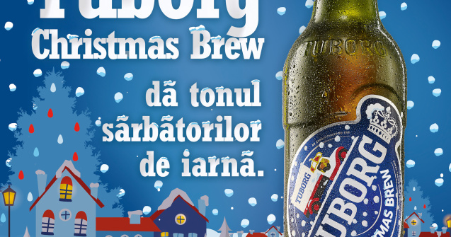 Tuborg Christmas Brew revine pe rafturile magazinelor începând de astăzi