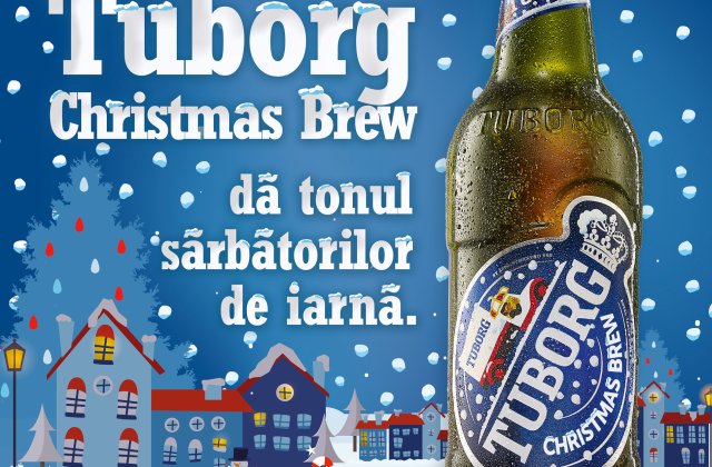 Tuborg Christmas Brew revine pe rafturile magazinelor începând de astăzi