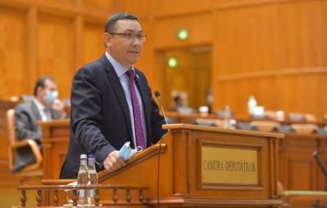 Ponta, atac la adresa Guvernului: „Ştim că în fiecare zi nu omorâţi doar economia, ci pe românii care produc”