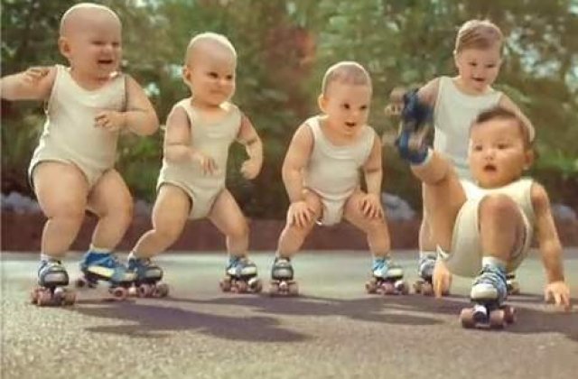 [VIDEO] Google duce bebelusii pe role in Cartea Recordurilor