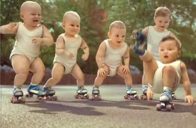 [VIDEO] Google duce bebelusii pe role in Cartea Recordurilor