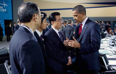 Discutii la nivel inalt intre Obama si Hu Jintao