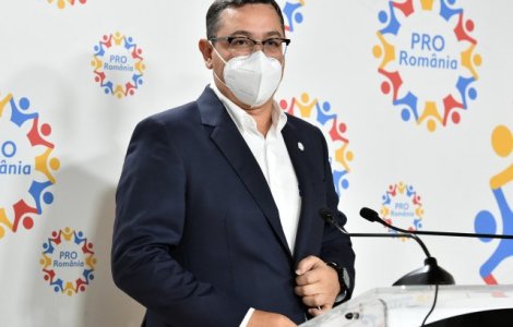 Ponta, atac la Guvernul PNL: „Pe 6 Decembrie chiar trebuie să-i schimbăm”